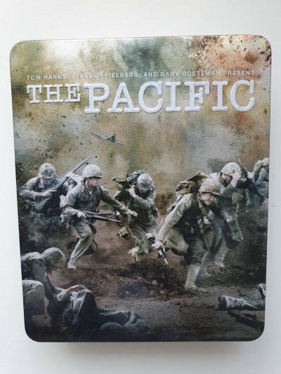 The Pacific (Blu-ray, 2010, 6-Disc Set, Box Set) - Tin Box English UNUSED