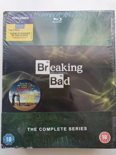 Breaking Bad  The Complete Series 1 - 5 DVD + UV 2013 English BOX SET NEW SEALED