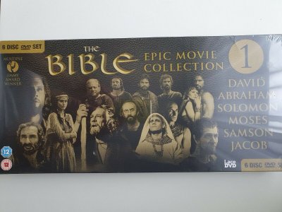 The Bible Epic Movie Collection 6 disc DVD Ben Kingsley 2010 BOX SET  NEW SEALED