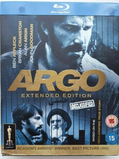 Argo - Extended Edition Blu - ray + Ultraviolet 2014 BOX SET GOOD 