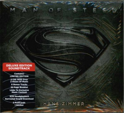 Hans Zimmer ‎– Man Of Steel (Original Motion Picture Soundtrack) 2xCD Deluxe NEU