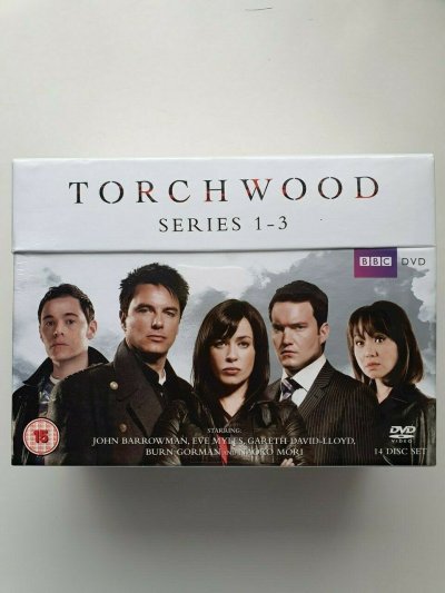 Torchwood Series 1 - 3 DVD 2009 English 14 disc set BBC BOX SET NEW SEALED