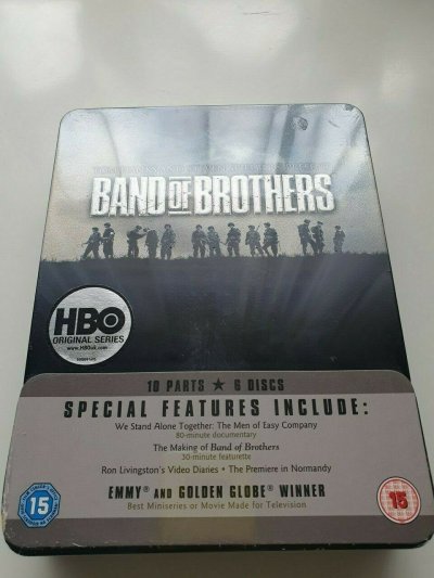 Band Of Brothers: Complete HBO Series 6 discs DVD 2011 STEELBOOK NEW SEALED