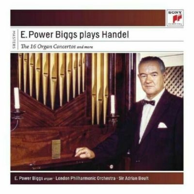 E. Power Biggs plays Handel - The 16 Organ Concertos Sir Adrian Boult 4xCD 2015