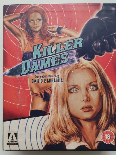 Killer Dames Blu - ray DVD 2016 Booklet Ltd. Ed. Arrow BOX SET USED GOOD