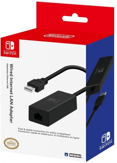 Hori Wired Internet LAN Adapter for Nintendo Switch