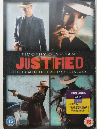 Justified - Four Season 1 - 4 Complete DVD + UV 2013 12-Discs BOX SET NEW SEALED