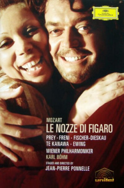 Mozart Le Nozze Di Figaro - Prey, Freni, Fischer-Dieskau by Ponnelle 2xDVD 2005