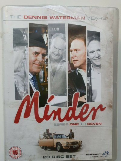 Minder: The Dennis Waterman Years DVD 2011 G. Cole 20 discs BOX SET NEW SEALED