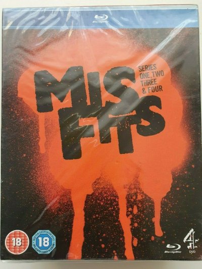 Misfits: Series 1-4 Blu-ray ENGLISH 2012