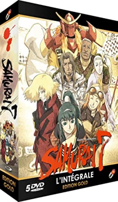 Samurai 7 Intégrale - Edition Gold  Black Box 5 DVD Blu-ray
