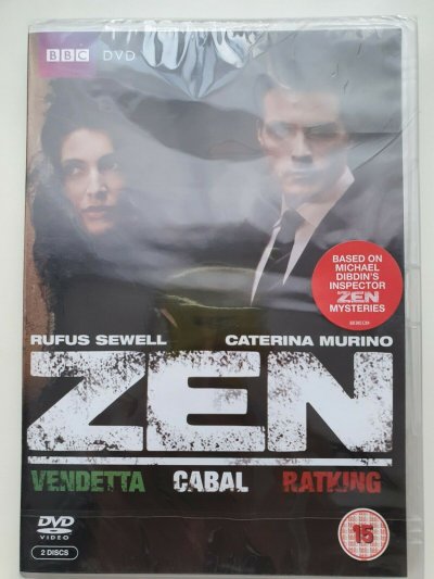 Zen DVD 2011 Rufus Sewell, Caterina Murino 2 discs English NEW SEALED