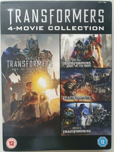 Transformers: 4-movie Collection Part 1 2 3 4 DVD 2014 BOX SET VERY GOOD 