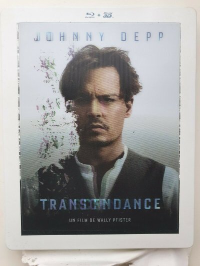 Transcendance 2014 - Blu-ray 3D + Blu-ray - FR EN Édition boîtier Steelbook GOOD