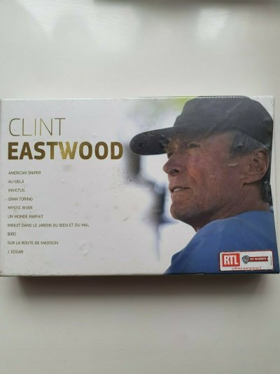 Clint Eastwood Collection 10 DVD + Book 2015 Francais English NEUF SOUS BLISTER