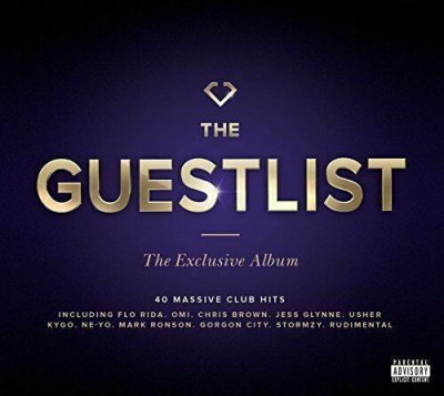 Various ‎– The Guestlist - The Exclusive Album 2xCD 2015 FLO RIDA, Chris Brown