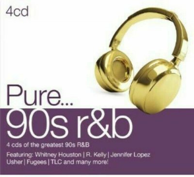 Various - Pure... 90s R&B 4xCD Whitney Houston, R.Kelly, Jennifer Lopez, Usher