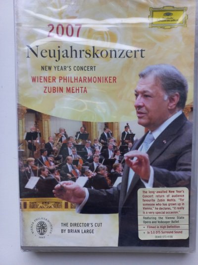 Wiener Philharmoniker Zubin Mehta: New Years Concert DVD US 2007