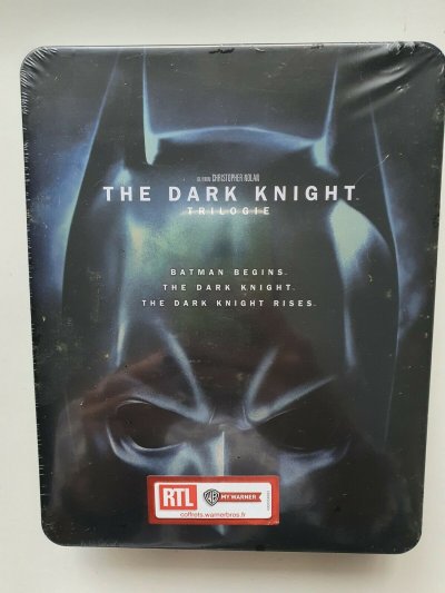 The Dark Knight - Trilogie - Batman - Nolan 2013 BLU-RAY STEELBOOK  NEUF SEALED