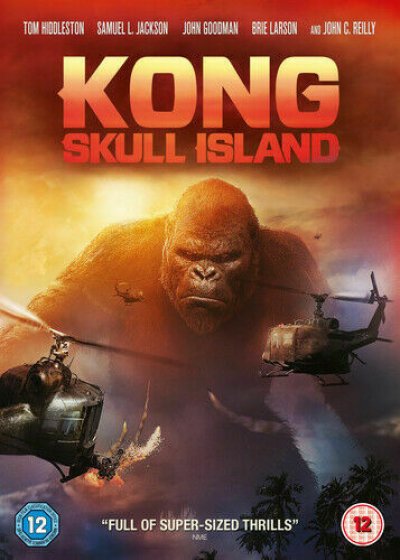Kong: Skull Island US DVD 2017