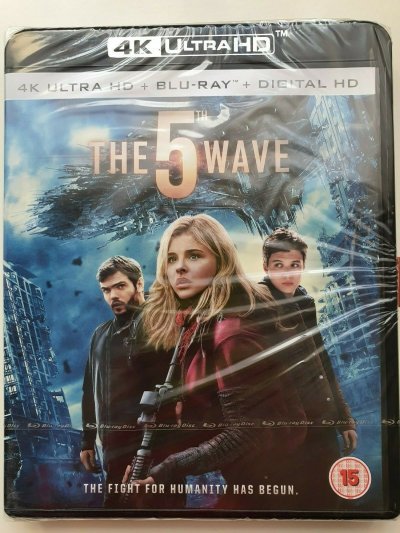 The 5th Wave 4K Ultra HD + Blu Ray + Digital 2016 Chloe Grace Moretz NEW SEALED