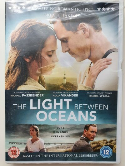 The Light Between Oceans DVD 2017 English Rachel Weisz NEW SEALED