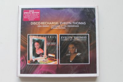 Evelyn Thomas–High Energy/Standing At The Crossroads 2x CD Special Edition UK 2014