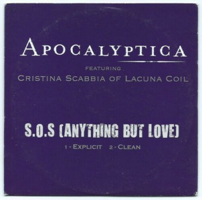Apocalyptica ‎– S.O.S , Anything But Love Promo CD 2007 neu