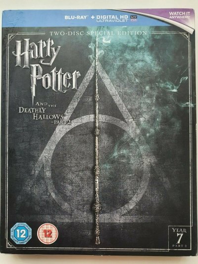 Harry Potter and the Deathly Hallows: Part 2 Blu-ray + Digital UV 2016 NEW SEALE