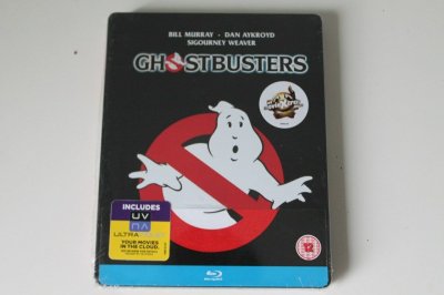 Ghostbusters (Original 1984) Blu-Ray + UV 2012  STEELBOOK NEW SEALED