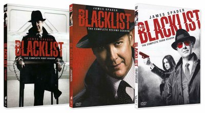 The Blacklist Seasons 1 To 3 DVD CDRP68965UV 2016 English