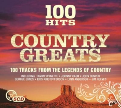 Various ‎– 100 Hits Country Greats 5xCD NEU JOHNNY CASH LYNN ANDERSON