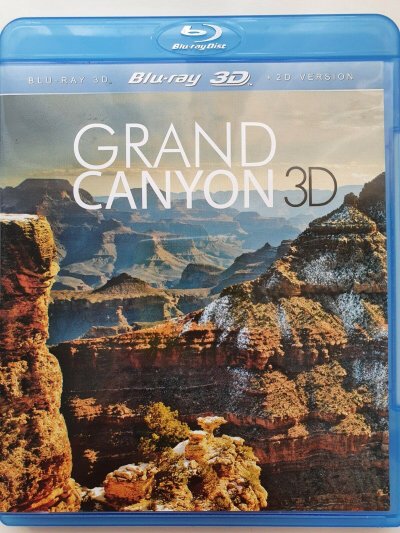 Grand Canyon Blu - ray 3D + 2D version 2014 cert E English German USED VERY GOOD