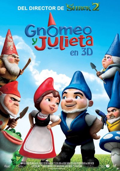 Gnomeo y Julieta Blu-Ray 2011