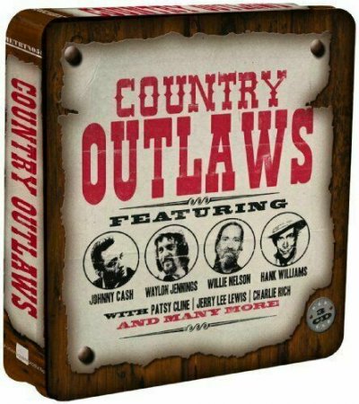 Various ‎– Country Outlaws 3xCD Metalbox NEU Hank Williams, Johnny Cash