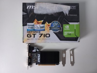 MSI GT 710 2GB GDDR3 Low Profile