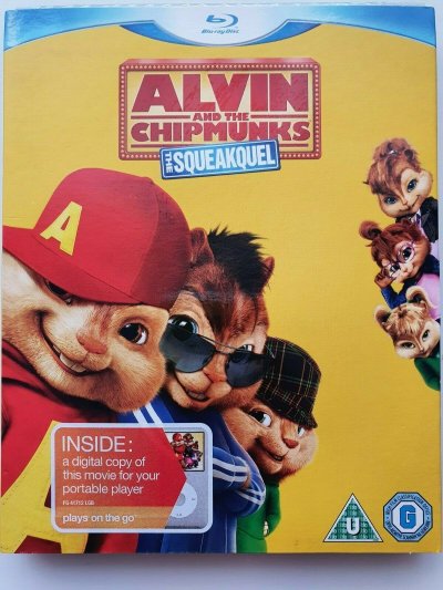Alvin And The Chipmunks 2 - The Squeakquel (Blu-ray) 2010 English NEW SEALED