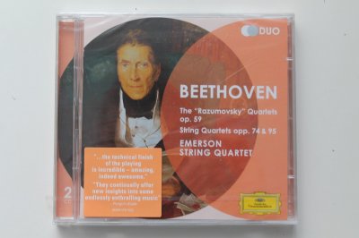 Beethoven The Razumovsky Quartets Op.59-String Quartets Opp.74&95-Emerson String Quartet 2x CD EU 1997