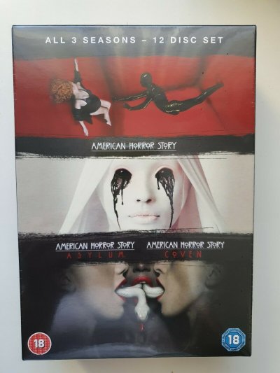 American Horror Story All 3 Seasons - 12 disc Set Box Set 2014 NEW SEALED