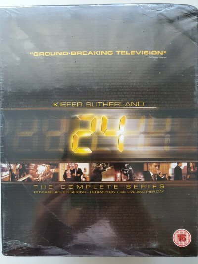 24 DVD The Complete Series Seasons 1-8 + Redemption Special BOX SET NEW SEALED