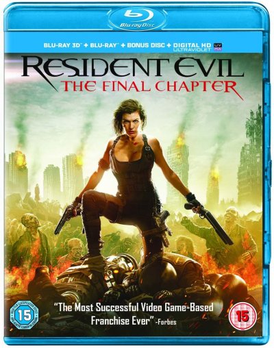 Resident Evil: The Final Chapter  Blu-ray 2017