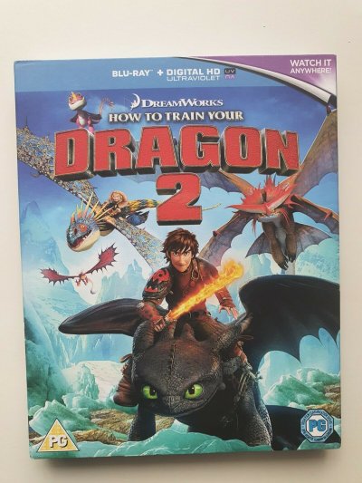 How to Train Your Dragon 2 Blu-Ray + Digital HD (2014) Dean DeBlois NEW SEALED