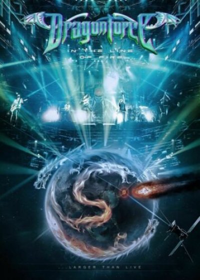 Dragonforce ‎– In The Line Of Fire (Larger Than Live) DVD LIKE NEU 2015