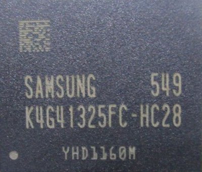 Pamięć Samsung GDDR5 BGA K4G41325FC-HC28