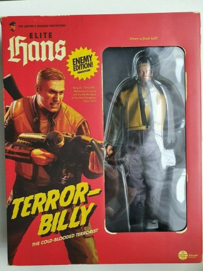 Terror Billy Action Figure  2017 Enemy Edition - Over a fott tall BOX SET NEW