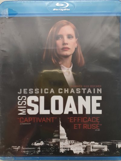 Miss Sloane Blu-ray 2017