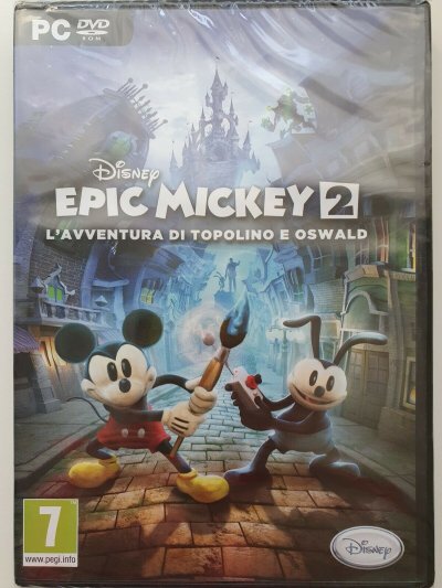 Epic Mickey 2 L’avventura Di Topolino E Osvald Disney DVD 2013 GIOCO PC NUOVO