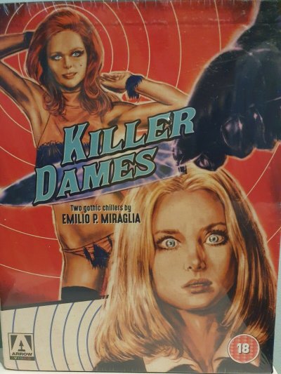 Killer Dames Blu - ray DVD 2016 Booklet Ltd. Ed. Arrow BOX SET NEW SEALED