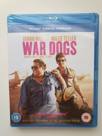 War Dogs Blu-ray + Digital Download (2016) Jonah Hill, Phillips NEW SEALED