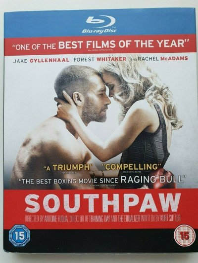 Southpaw Blu - ray 2015 Jake Gyllenhaal, 50 Cent English NEW SEALED